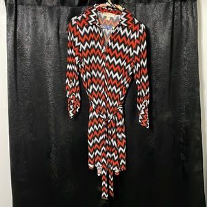 Michael Kors chevron dress size 10